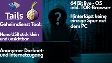 Nano Tails 7.4 Anonymous  Secure Darknet  Internet Surfing No Traces on PC