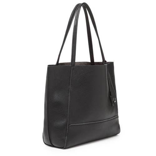 NEW! Botkier Women's Soho Tote Bag Purse Black Leather Pebbled $298.00 - Picture 2 of 6