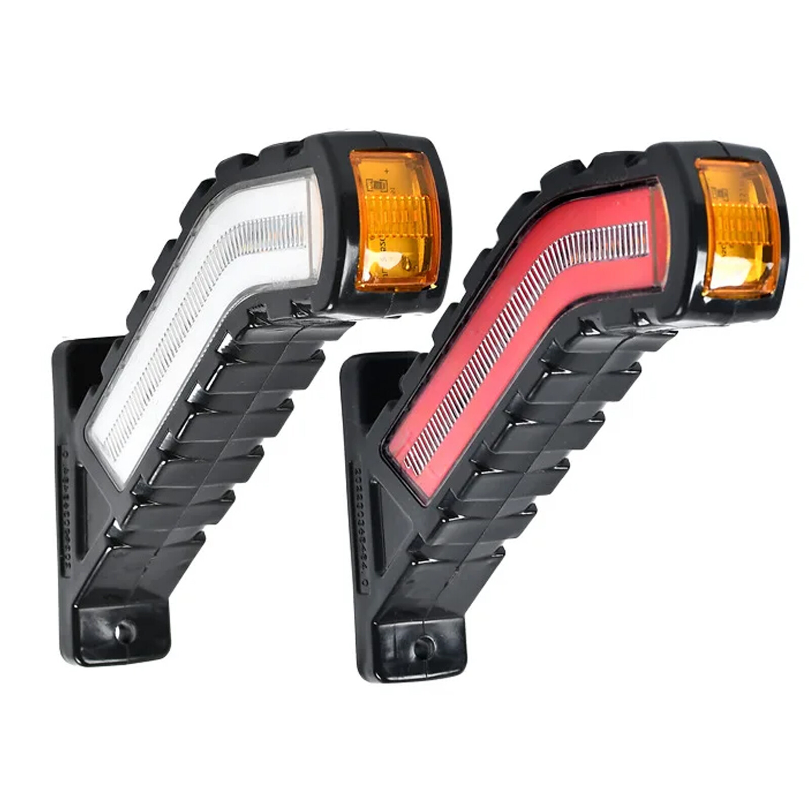 Produktbild von 2x LED Positionslicht Mit Frontblinker E9 – 12V/24V, Für Anhänger, LKW, PKW, Traktor, Von Horpol Aus Polen
