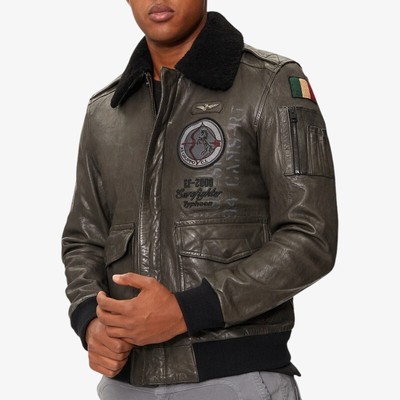 Giubbotto Pelle Aeronautica Aeronautica Militare Abbigliamento