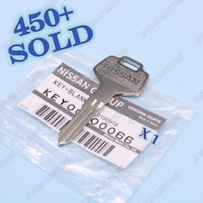 New Genuine Oem Key00-00066 Nissan Pickup Sentra Patrol Blank Metal Spare Key