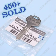 New Genuine OEM  KEY00-00066  Nissan Pickup Sentra Patrol  Blank Metal Spare Key