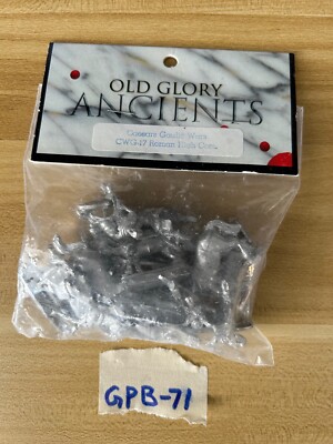 25mm Old Glory Caesar's Gaulic Wars Roman High Command Lot GPB-71