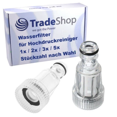1x/2x/3x/5x Hochdruckreiniger-Wasserfilter für Parkside Nilfisk Stihl 3/4"