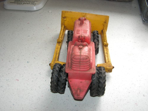 Big Auburn Rubber Tractor Vintage Collectible Toys Rare $$$$ bulldozer - Picture 4 of 8