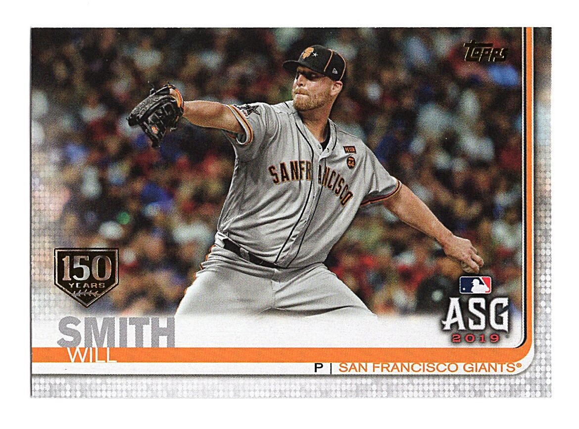  2019 Topps Update 150th Anniversary #US135 Will Smith AS