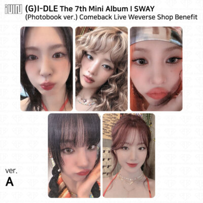G)I-DLE G-IDLE I SWAY Weverse Shop Comeback Live Benefit Photocard