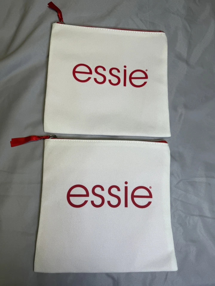 Essie Makeup Cosmetics Bag Pouch - lot of 2 - Image 3 of 4