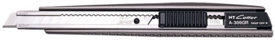 NT Cutter A 300 GRP Aluminium-Gehäuse anthrazit 9 mm Klinge
