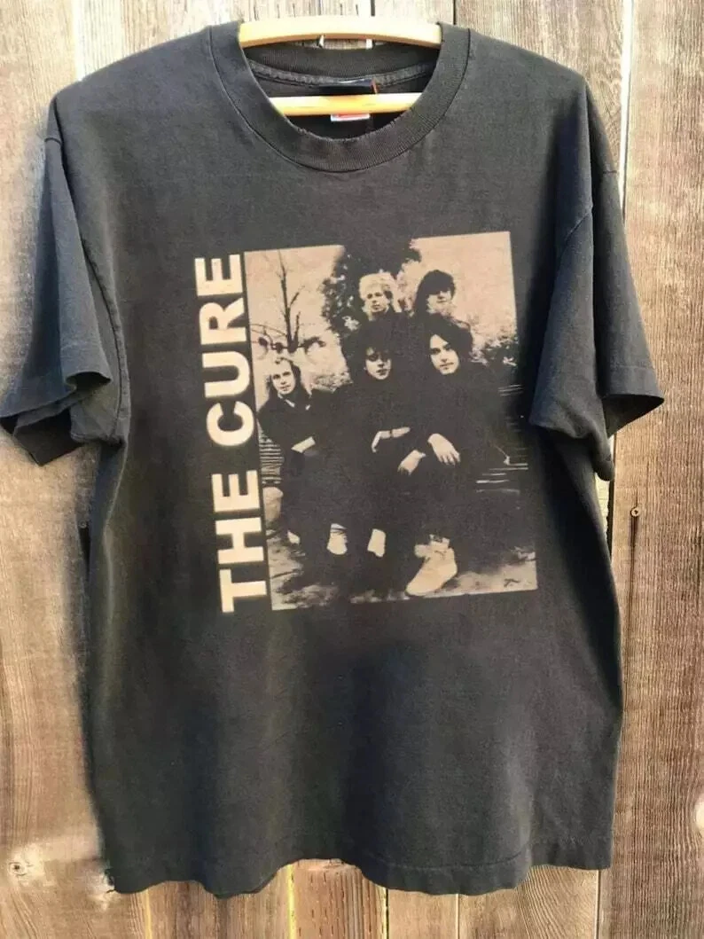 T-Shirt The Cure Disintegration Uomo - Nero, Taglia S, 100% Cotone, Vestibilità Regular