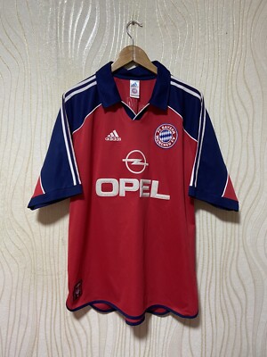 BAYERN MUNICH 1999 2000 2001 HOME FOOTBALL SHIRT SOCCER JERSEY