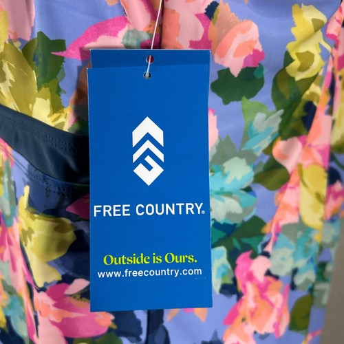 Free Country wisteria swim top 3X NWT - Picture 5 of 8