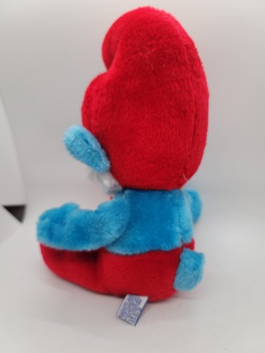 Vintage Ganz Bros Peyo 1979 Plush Papa Smurf Stuffed Toy - 第 4/8 張圖片