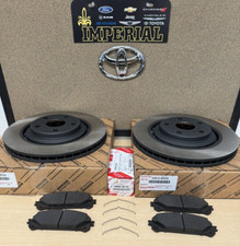 2018-2021 LEXUS NX300 GENUINE OEM FRONT BRAKE PADS AND ROTORS (NO SHIM KIT)