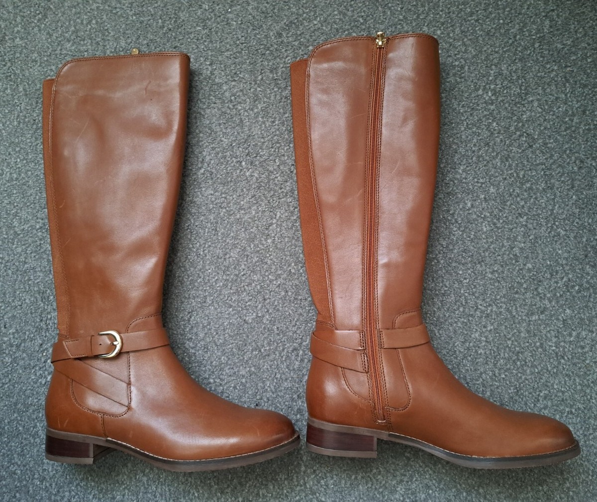 Clarks Hamble Clarks Ladies Knee High Boots Clarks Hamble High