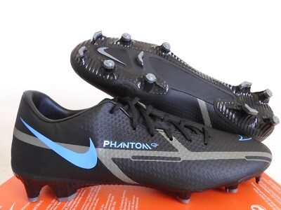 Nike Phantom Gt2 Academy Fg/Mg Black-Black-Iron Grey Sz 12 [DA4433-004]