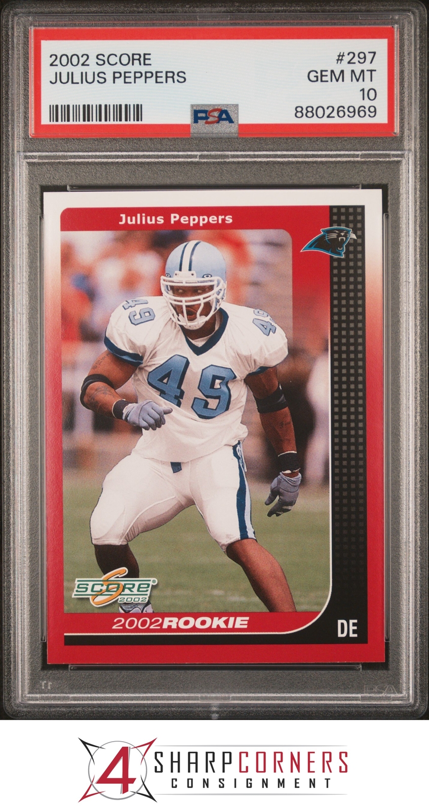 Julius Peppers Score #297 Base