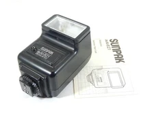 VINTAGE SUNPAK AUTO 821 FLASH UNIT TESTED & WORKING