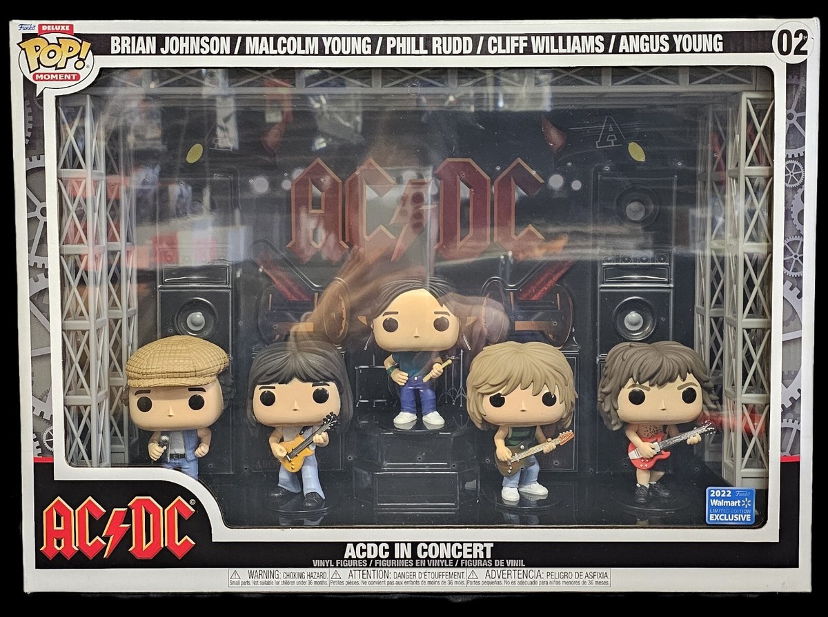 Funko Pop! Moment Deluxe: AC/DC in Concert Vinyl Figures Funko Pop! Moment Deluxe: AC/DC in Concert Vinyl Figures