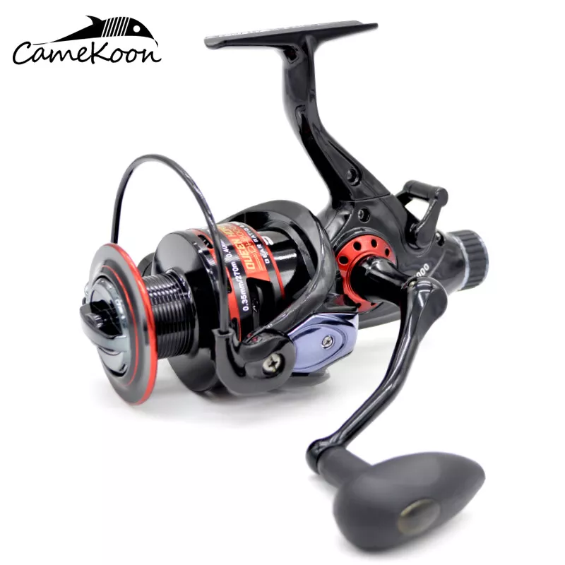 CAMEKOON Live Liner Spinning Fishing Dual drag Baitfeeder Reels for Carp  Catfish