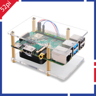 ROCK Pi 4 Model SE Starter Kit eMMC Connector M.2 SSD with Case Fan HDMI Cable