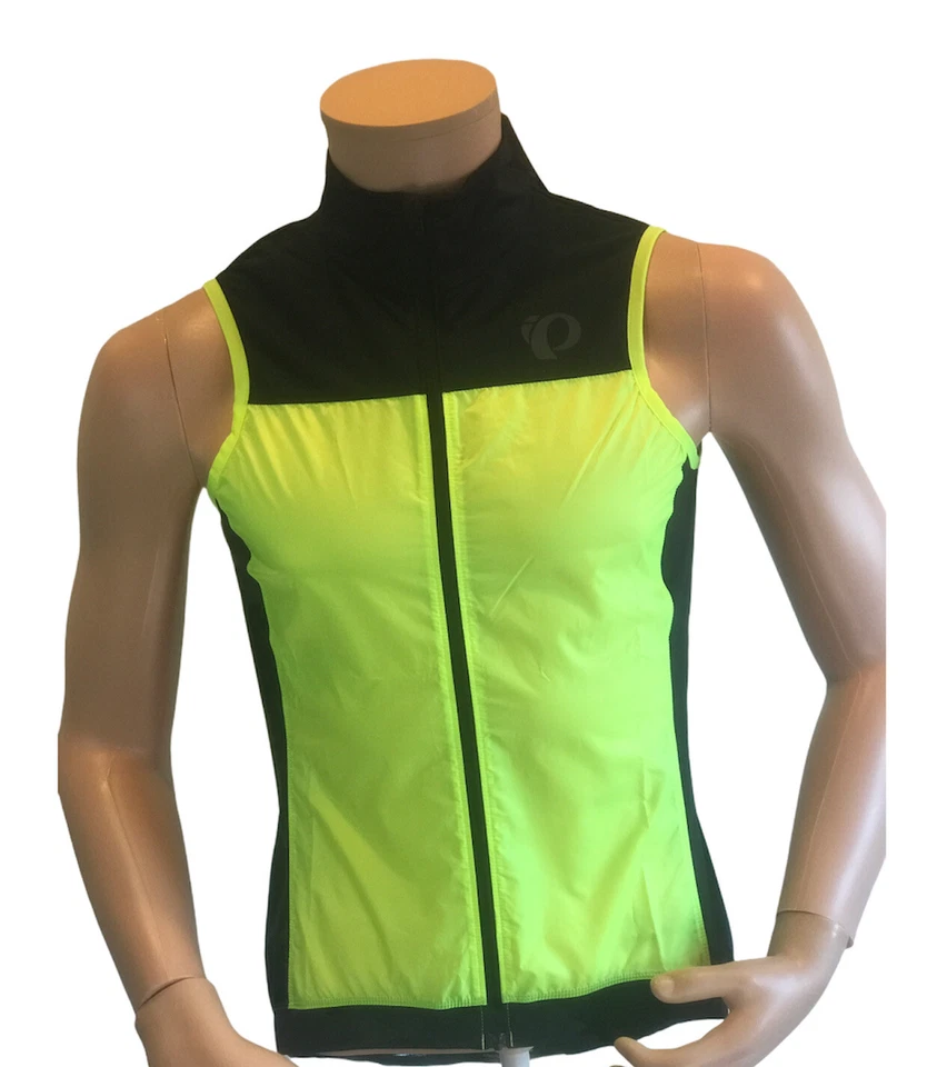 Pearl Izumi Men's P.R.O. Barrier Lite Cycling Vest Small Sleeveless Yellow PRO - Image 2 of 4