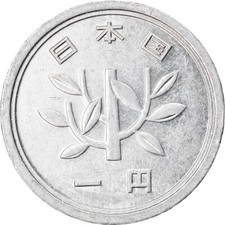 #894392 M&uuml;nze, Japan, Hirohito, Yen, 1965, VZ, Aluminium, KM:74