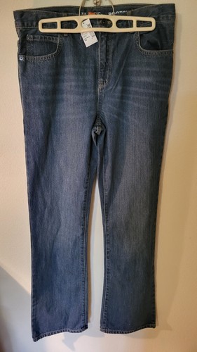 Childs Place NWT Girls 16 Adjust Elastic Inside Jeans Blue Bootcut 32 W 31 Insea - Picture 9 of 24
