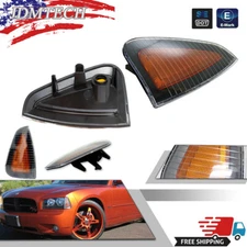 Side Marker Kit For 2006-2010 Dodge Charger Front Driver and Passenger Side