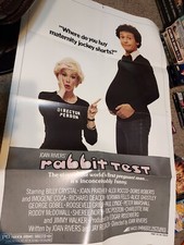 1978 RABBIT TEST vintage movie poster Joan Rivers Billy Crystal Doris Roberts
