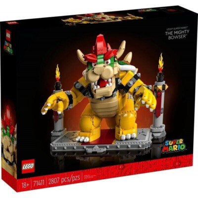  LEGO 71411 SUPER MARIO MIGHTY DER MÄCHTIGE BOWSER DER MÄCHTIGE NEU VERSIEGELT 