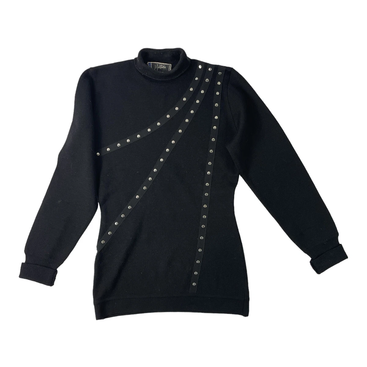 Black 100% Wool Vintage Sweaters for Women for sale | eBay