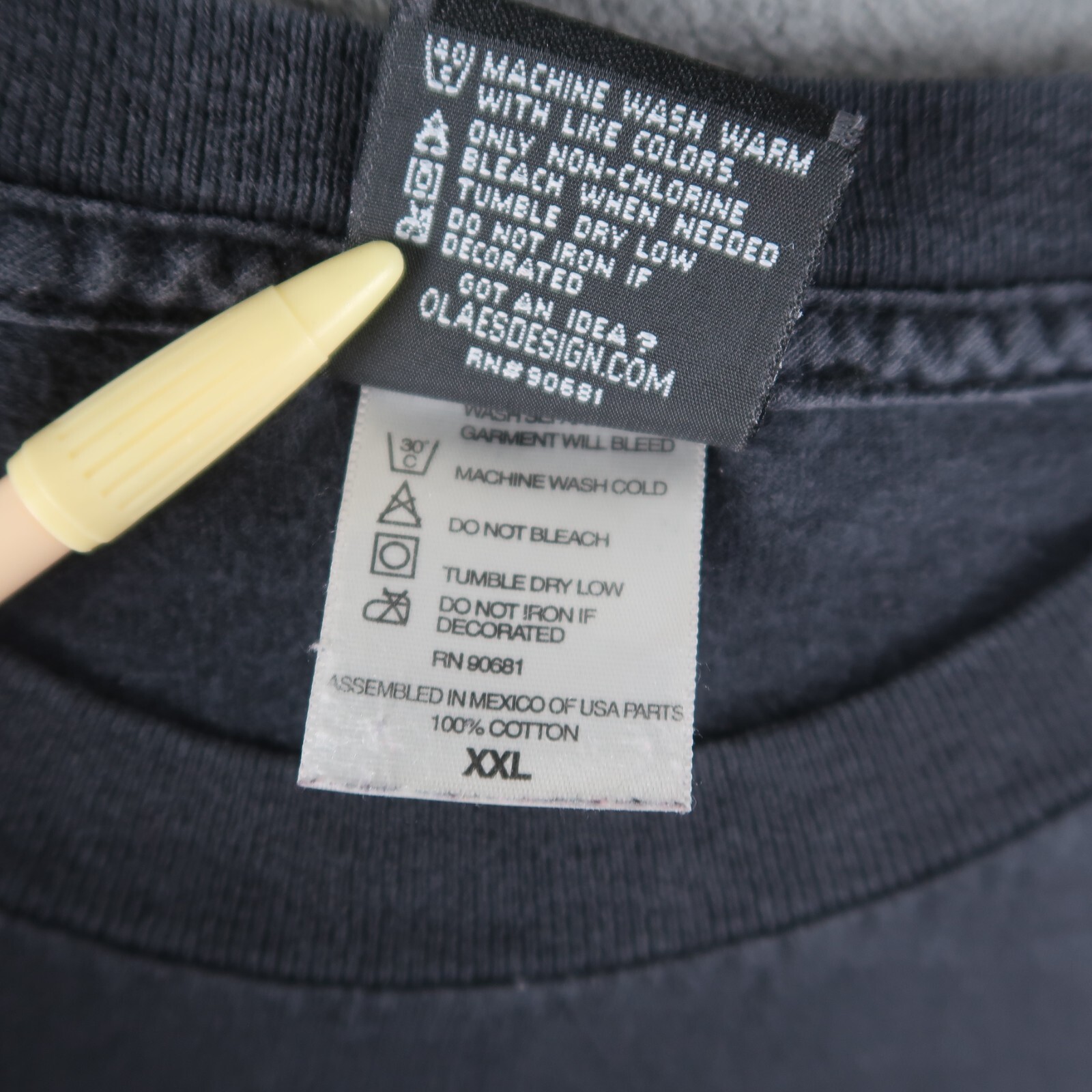 VTG ODM Rollin Hard Shirt Adult 2XL XXL Black Chevy La Bombita Chicano Tee