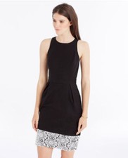 Ann Taylor - Woman's Size 10 Black Lace Hem Sheath Dress $149.00 (H)