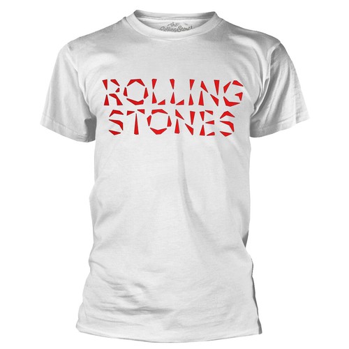 The Rolling Stones Maglietta Uomo – Europe '82 Tour, Blu, Cotone Morbido