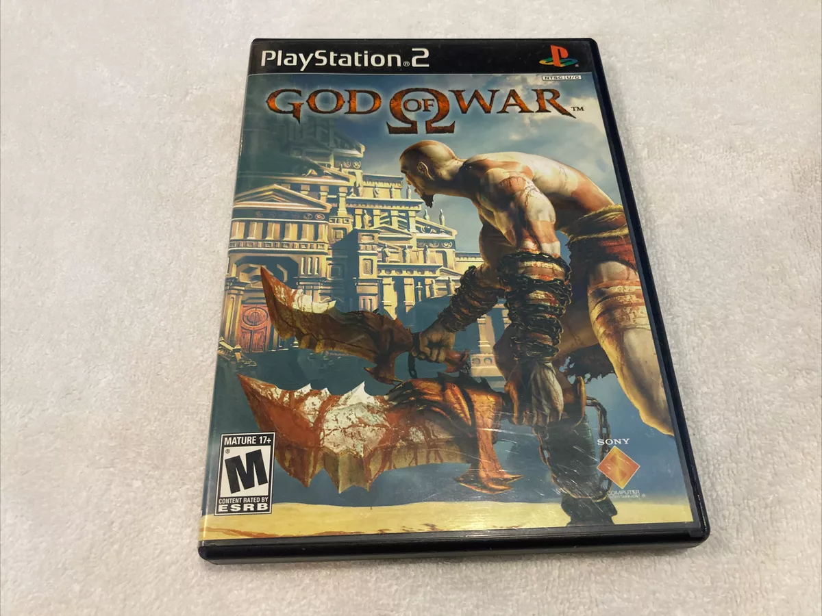 God of War Sony PlayStation 2 2005 PS2 Game Black Label Nice