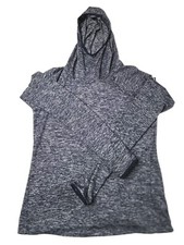 Nike Women  s Jacket Hoodie SZ M Dri Fit Running Top Blue Training.