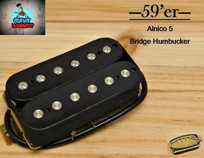 G.M. 59'er Alnico 5 Ponte Humbucker Cromato (52 Mm) (4 Fili) Per - Foto 8