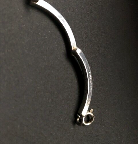 O.P. Orlandini Uno A Erre 925 Silver Necklace Italy - Picture 5 of 8