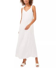 NWT Vince Camuto Women's Sleeveless V-Neck Jacquard Maxi Dress, Large - MSRP $89