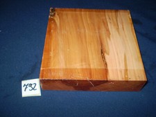 Apfel Apfelbaumholz Holz   Drechselholz  145 x 145 x 33 mm   Nr  792