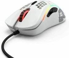 Glorious Model D Wired RGB Gaming Mouse - Matte White 