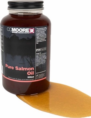 CCMoore Pure Salmon Oil 500ml Liquid Flüssig Dip Lockstoff Karpfen Angeln Öl