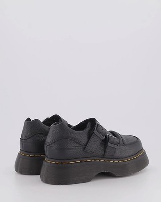 Dr. Martens Women's Buzz Mary Jane Shoes Black Milled Nappa