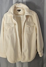 Womens Shinestar Shacket From Buckle, Cream C...