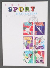 MayfairStamps Sweden FDC 1993 Block Sports Championships Block First Day Cover a