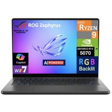 ASUS ROG Zephyrus 14" 2.8K AMD Ryzen 9 270 32GB 1TB SSD RTX 5070 W11H Laptop
