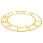 Decorative Wall Clock Sticker Acrylic Mirror Face Decoration