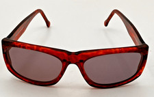 VINTAGE Anne Klein II Riviera Oversize Square Sunglasses Tortoise