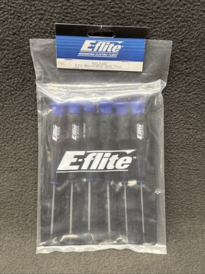 E-Flite EFLA261 Micro/Mini Heli Tool Assortment 6 pc Pouch NEW Phillips Allen MM